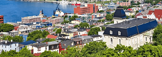 Moving to St. John’s Newfoundland and Labrador with Camovers - local and long distance movers in Canada