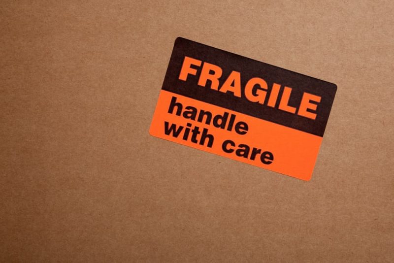 What is the safest way to pack fragile items